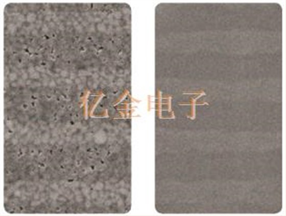 燒結前后