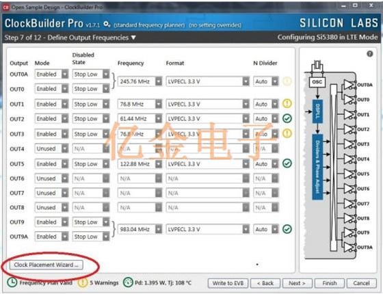 使用Clock Builder Pro的晶體振蕩器實現最佳抖動性能放置向導