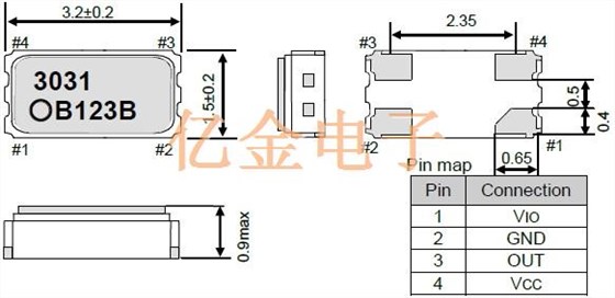 愛普生32.768K低功耗晶體振蕩器SG3031CM樣品已發售