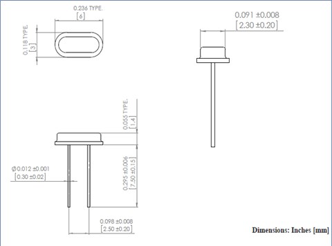 歐美Abracon高精度車載晶振ABL6M,ABL6M-26.000MHZ-D-2Y-T插件晶振