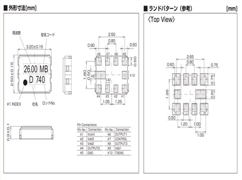 日本大真空晶體,壓控溫補(bǔ)晶振,DSA322MB晶振,DSA322MA晶振