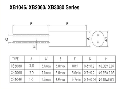 NAKA日本進(jìn)口晶振XB3080 32.768K無源晶振,6G信號發(fā)射器晶振