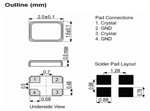 IQD晶振|IQXC-42 AUTO晶振|LFXTAL071267Reel|汽車應(yīng)用晶振