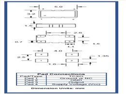 I533-2P3-40.000MHz,ILSI低抖動晶振,I533系列TCXO晶振,5032mm
