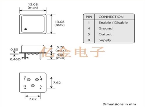 高利奇晶振,GXO-U103H/BI-60MHz,石英插件晶振,歐美進(jìn)口晶振,GXO-U103H振蕩器