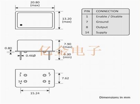 電信應(yīng)用晶振,GTXO-14T/DL-10MHz,溫度補(bǔ)償振蕩器,Golledge有源晶振,GTXO-14T振蕩器
