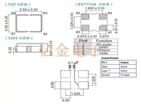 SM3344JEV-33.333MDK,低抖動晶振,Pletronics晶振,SM33J進口晶振,醫療應用晶振