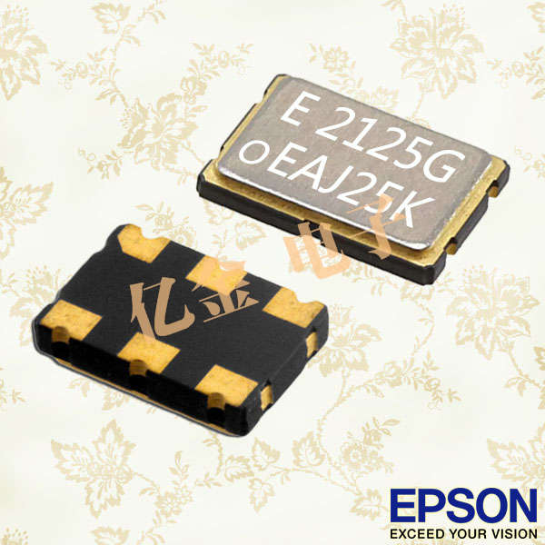 EPSON差分石英晶振,北斗導航系統SG3225VAN 128.000000M-KJBA3晶振