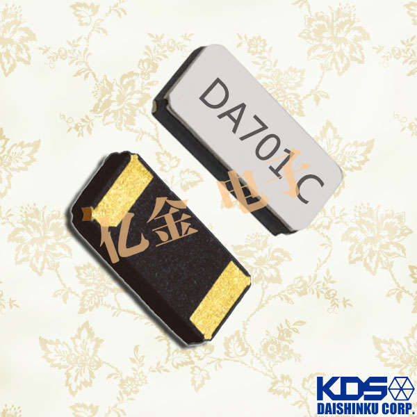 KDS計時產品,DST310S兩腳貼片晶振,1TJF0SPDJ1AI00S石英晶體諧振器