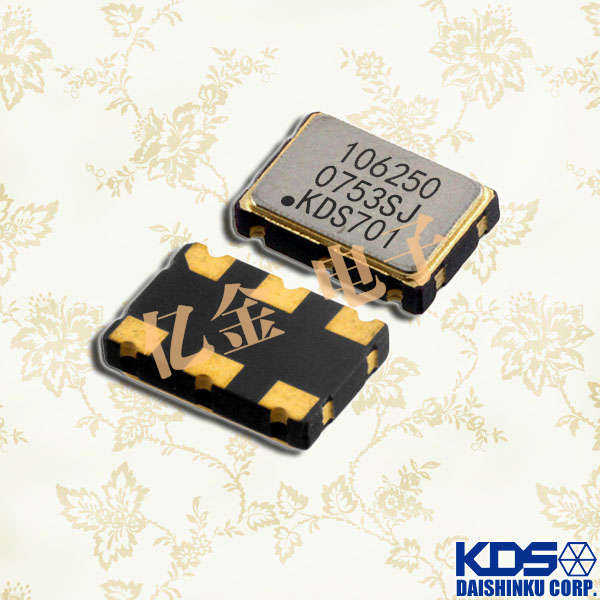 日本KDS壓控晶振,DSV753SV室外6G發射器晶振,1XVB046080VB壓控晶振