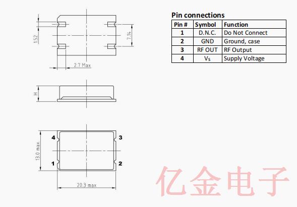 SAW振蕩器,AXPS10晶振,進(jìn)口SMD晶振,德國進(jìn)口晶振,石英晶振,AXTAL晶振